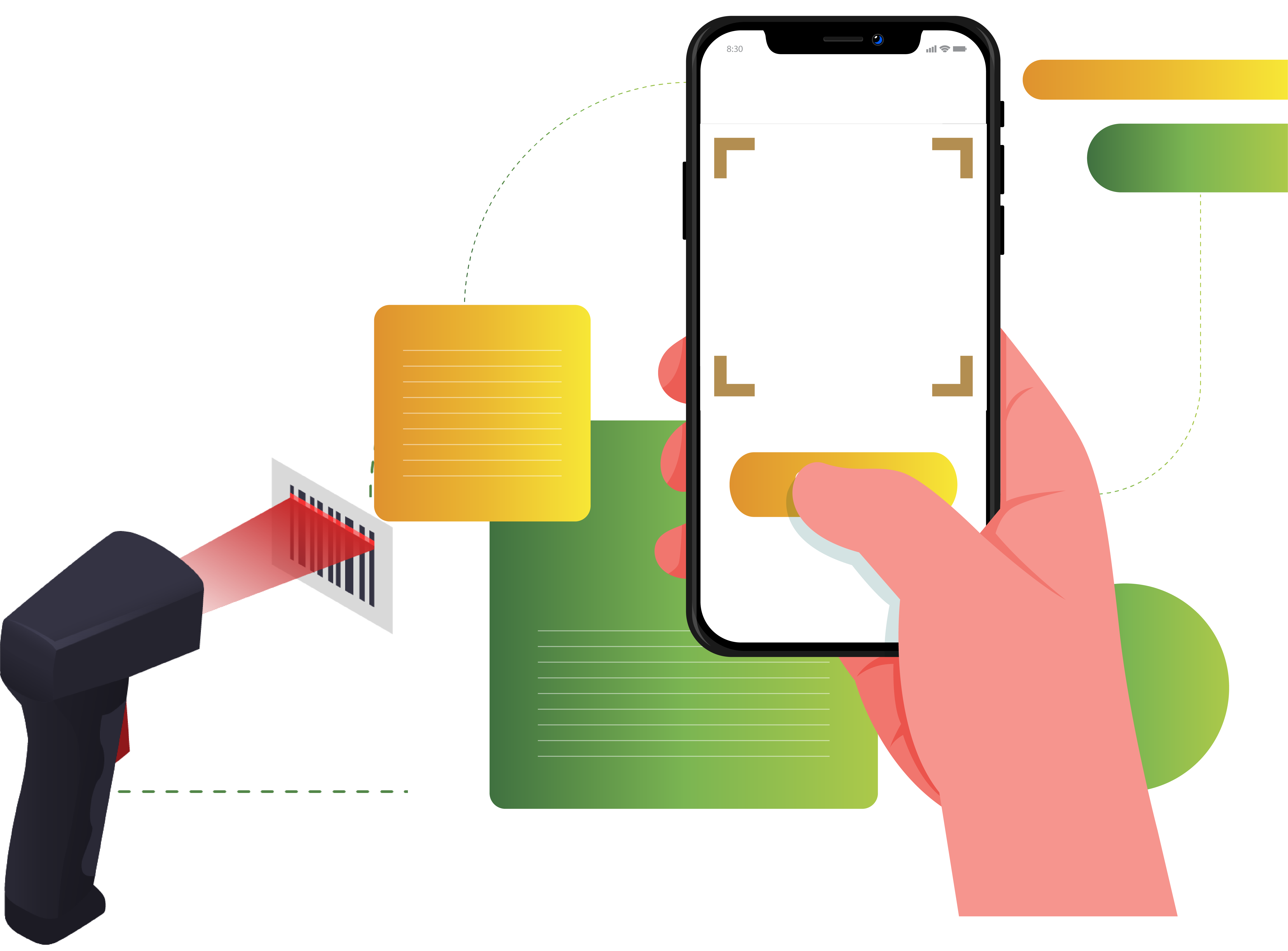 استخدم الباركود للبيع بسهولة من خلال الكاشير