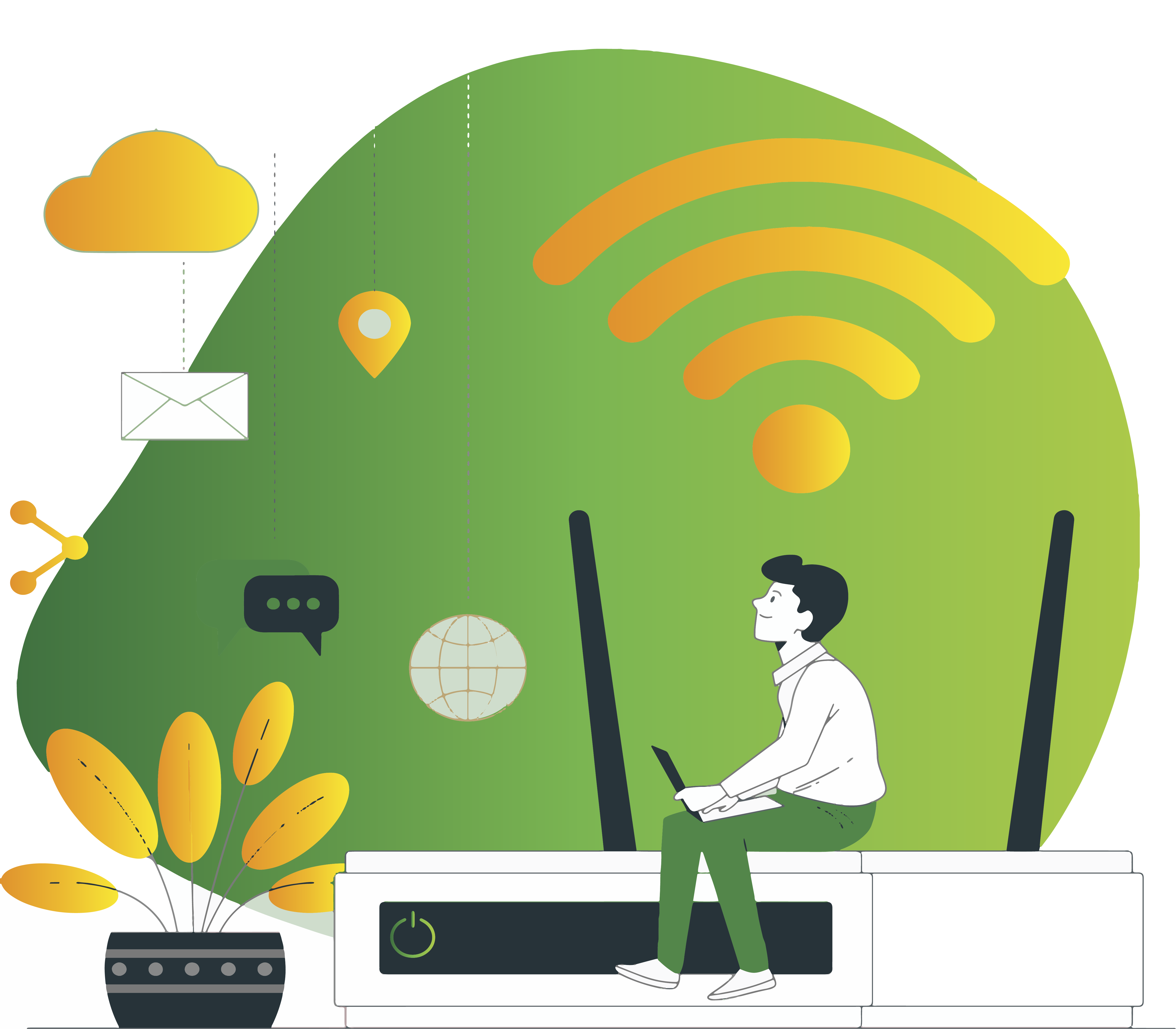 استخدم تطبيق سحاب برو بدون إنترنت